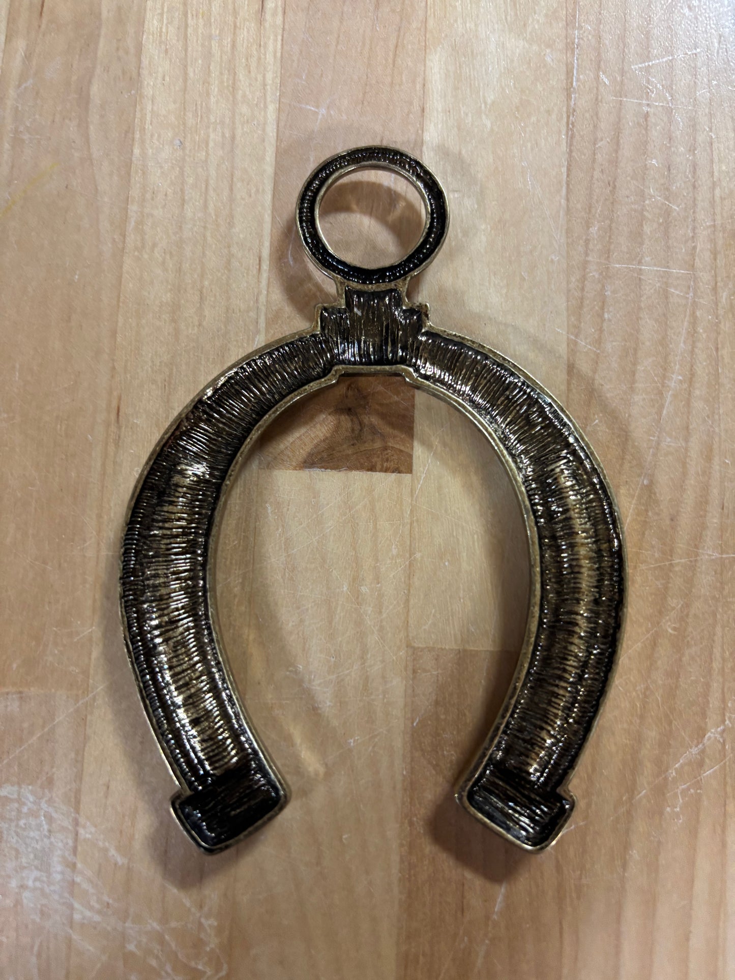 0081 GBCRY WESTERN HORSE GROOVE (PENDANT ONLY)