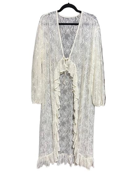 TH6170 IVORY LACE KIMONO (6 Piece)