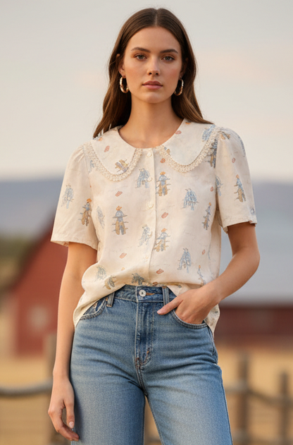 TH2782 FENCE LINE COWBOY(7 Piece)