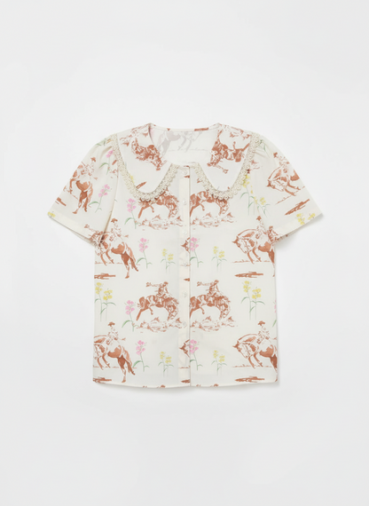 TH2782 FLORAL BUCKING HORSE (7 Piece)