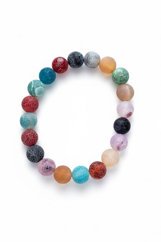MULTI COLOR JASPER BRACELET