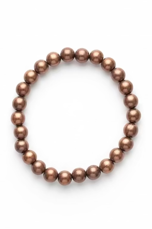 BROWN BEAD BRACELET