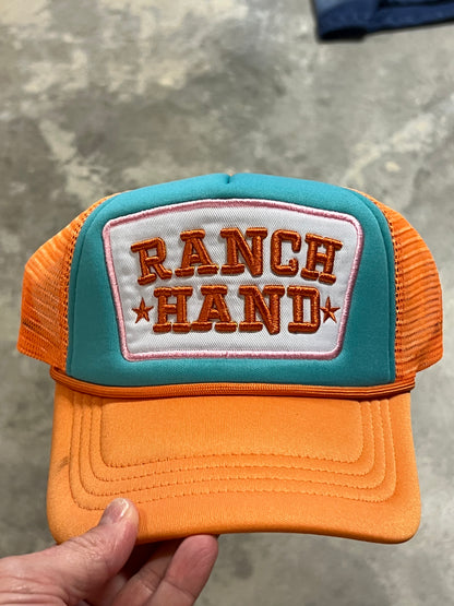 TH9076 TRUCKER HAT "RANCH HAND"