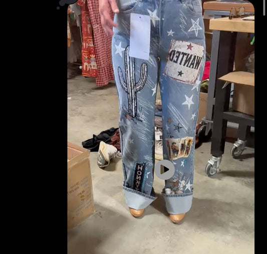 TH003 WANTED VEGAS JEAN (8 PIECE)