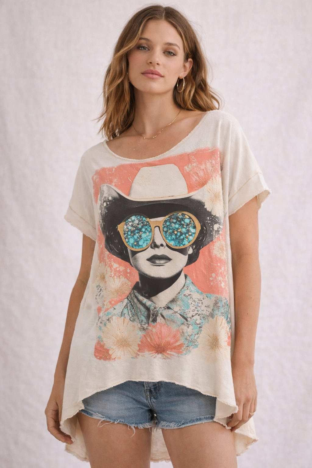 TH1600 GLASSES COWGIRL