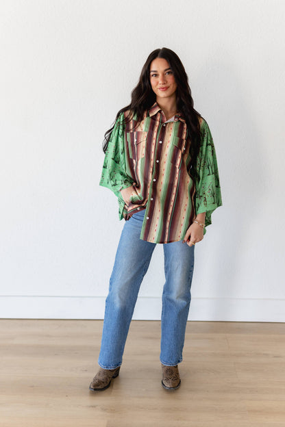 TH102 CACTUS SERAPE  (7 PIECE)