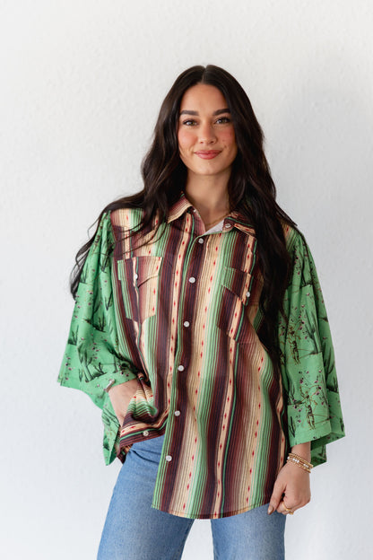 TH102 CACTUS SERAPE  (7 PIECE)