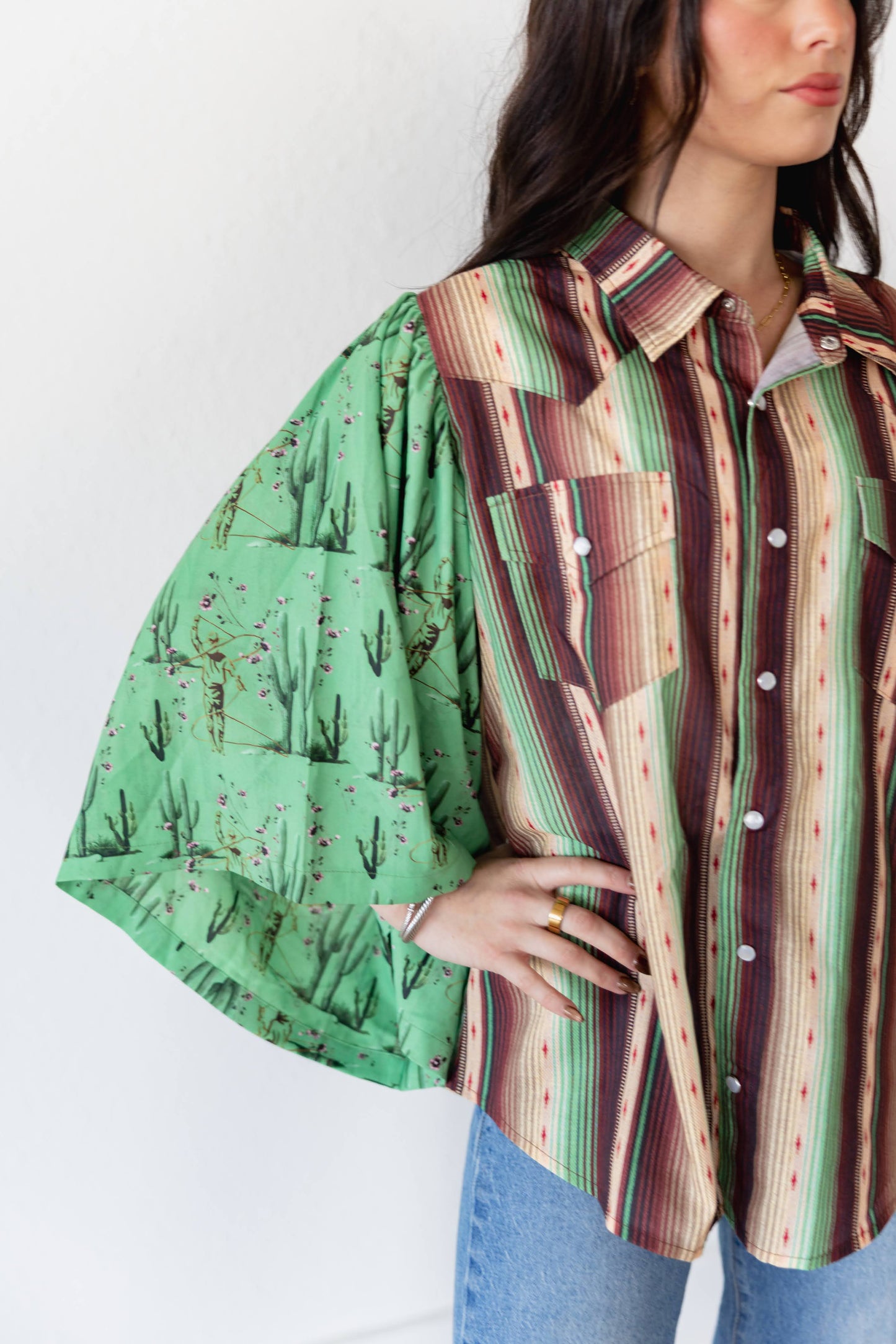 TH102 CACTUS SERAPE  (7 PIECE)
