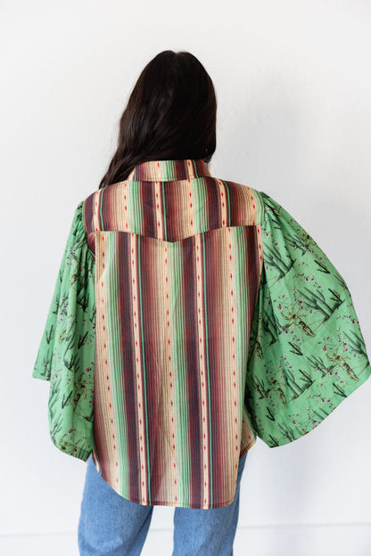 TH102 CACTUS SERAPE  (7 PIECE)