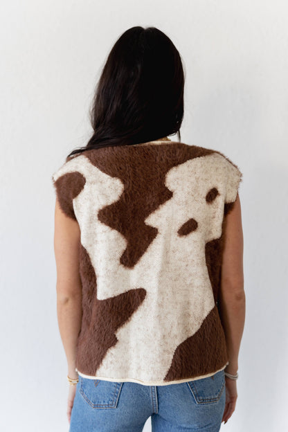 TH COW SWEATER VEST (7 Piece)