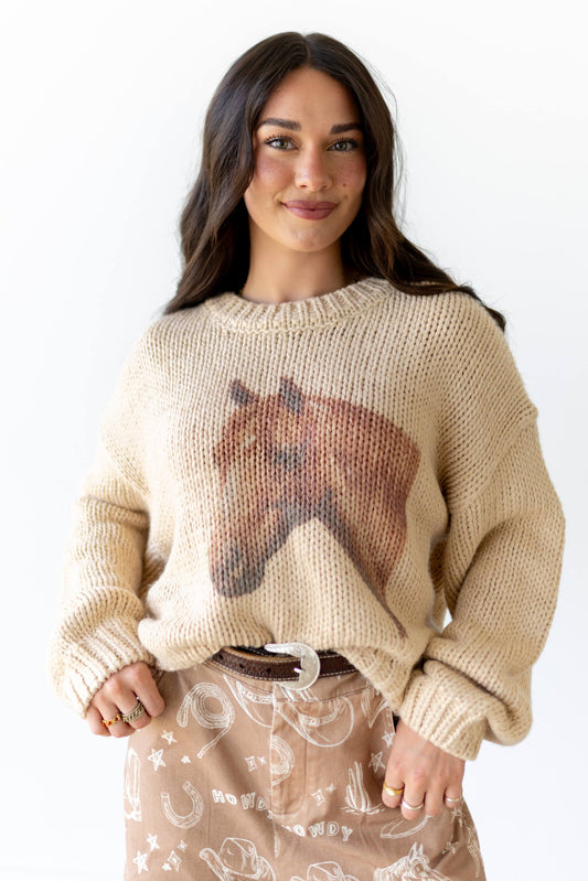 TH8474 HORSE SWEATER (7 Piece)