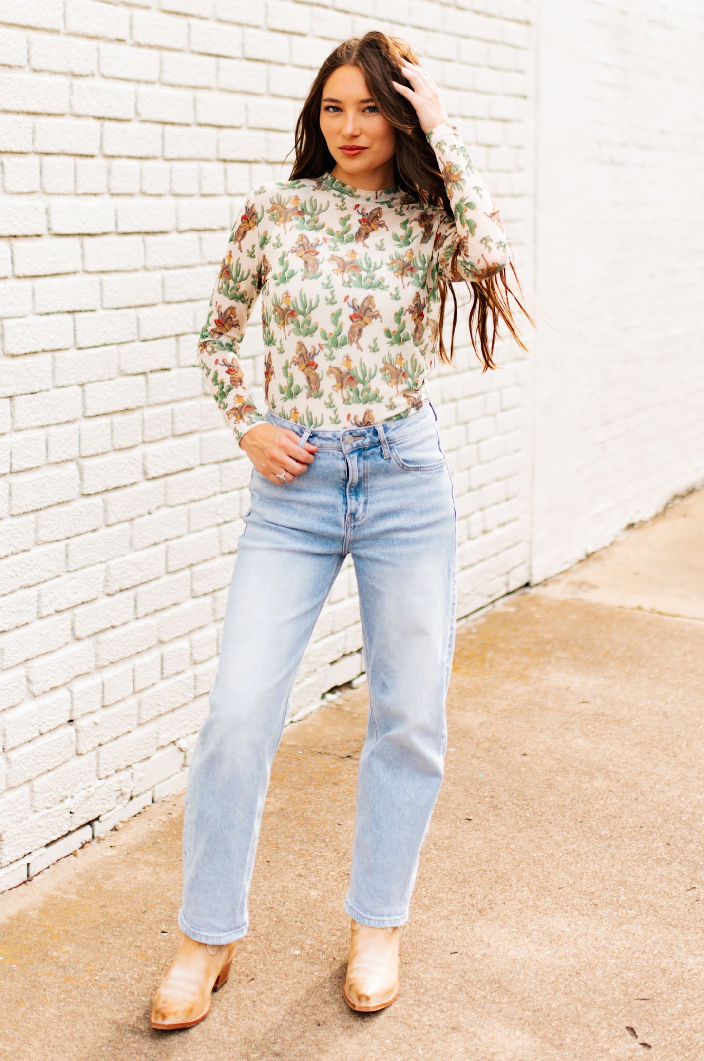 TH1221 RETRO CACTUS COWBOY (7 Piece)