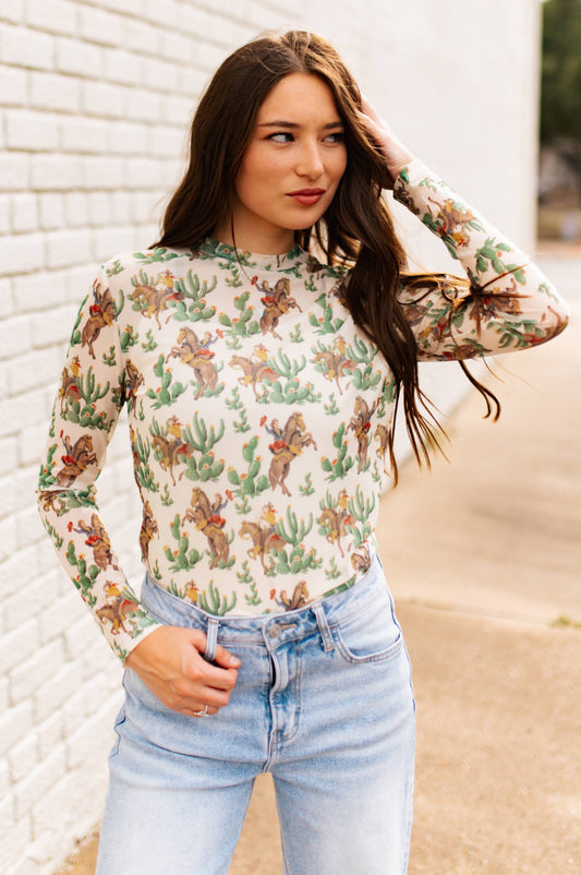 TH1221 RETRO CACTUS COWBOY (7 Piece)