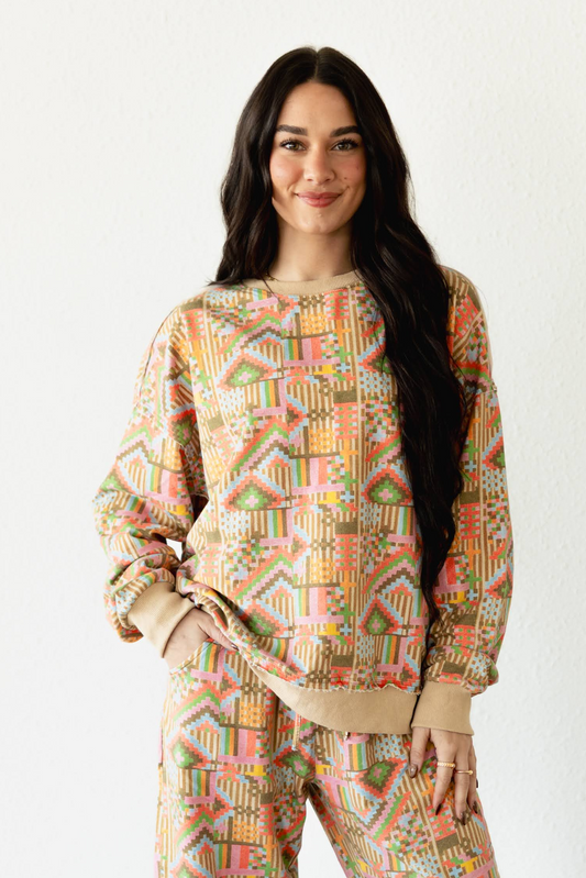 VR200 AZTEC SWEATSHIRT (6 PIECE- WOMEN)