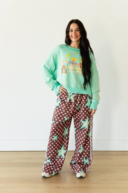 VR57 MINT STAR POLKA DOT PANT (7 Pieces)