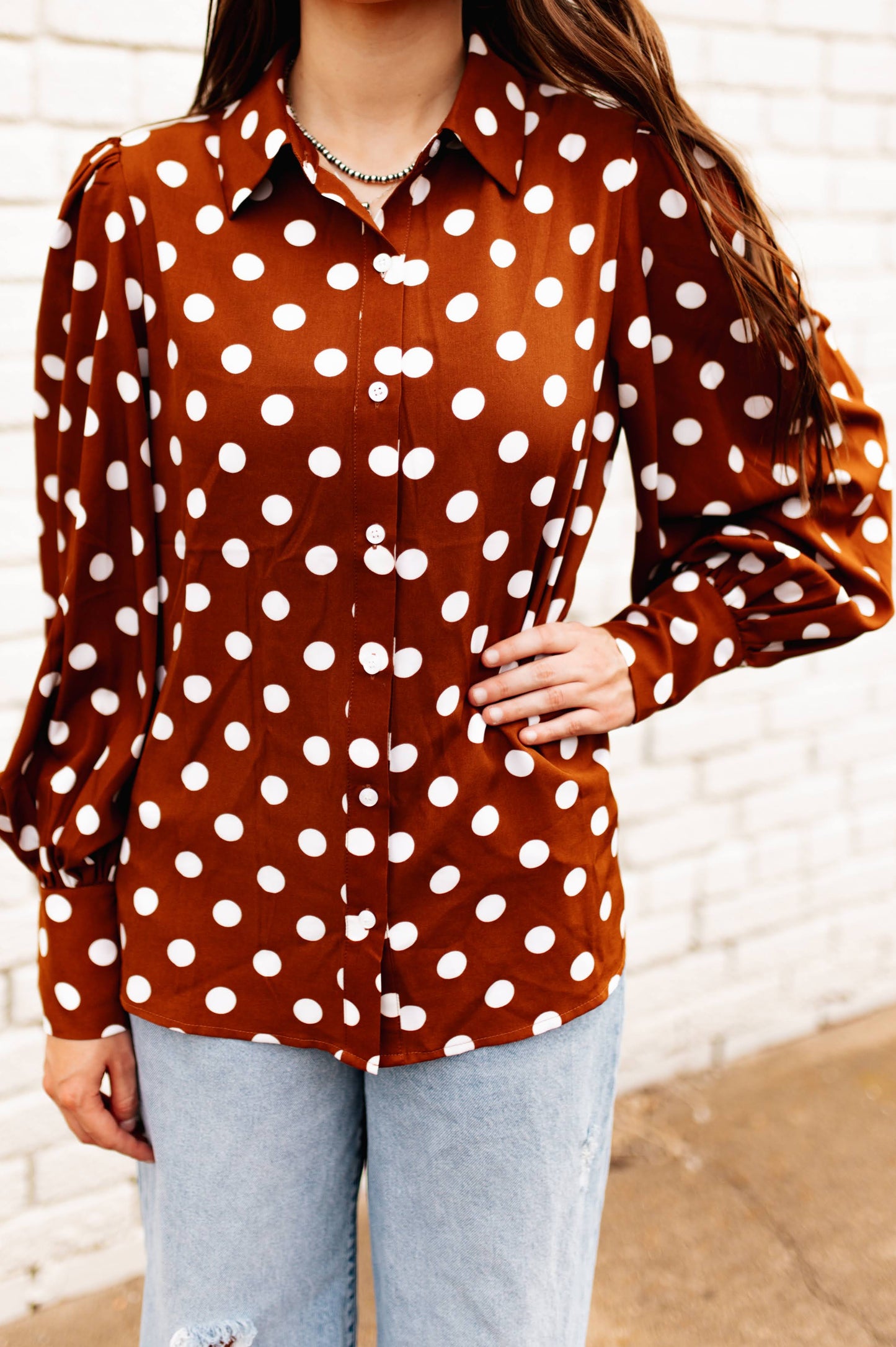 TH11 BROWN DOT  (7 Piece)