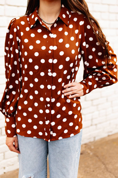 TH11 BROWN DOT  (7 Piece)