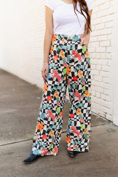 TH8001 COWBOY CHECK PANT (7 Piece) – Turquoise Haven