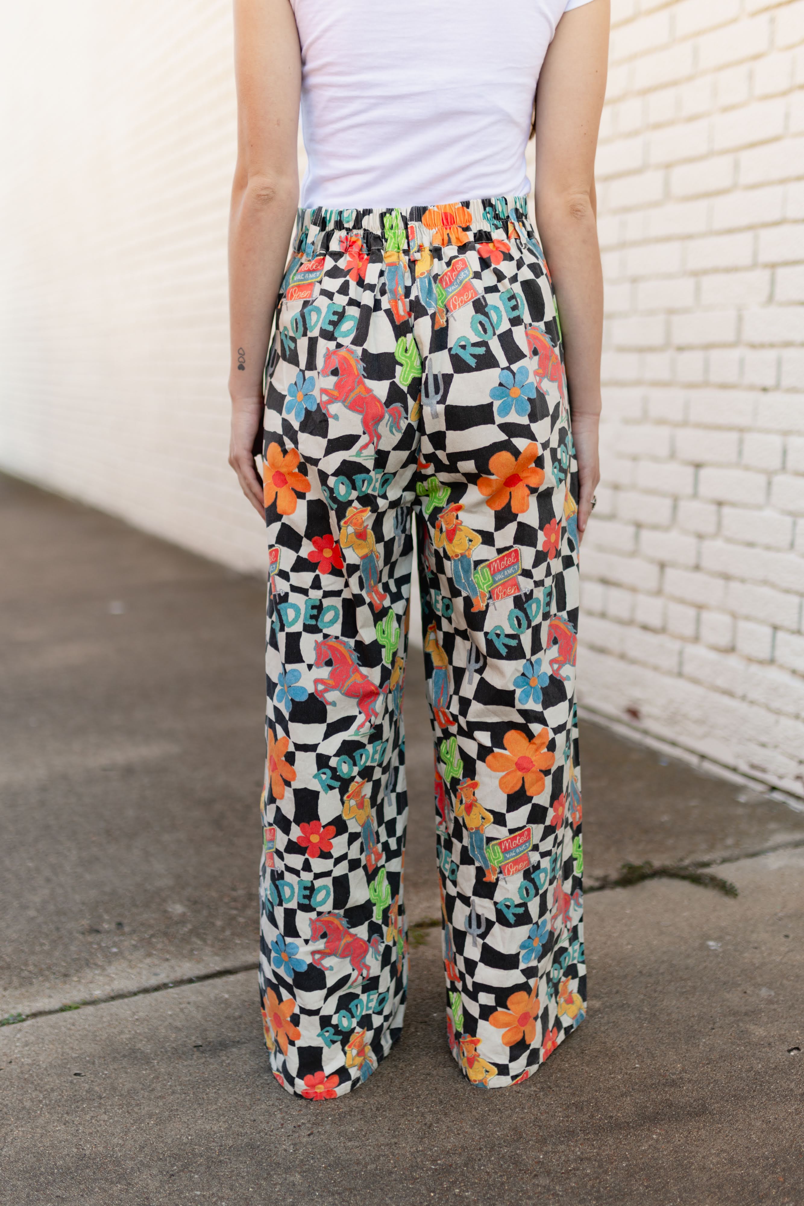 TH8001 COWBOY CHECK PANT (7 Piece) – Turquoise Haven