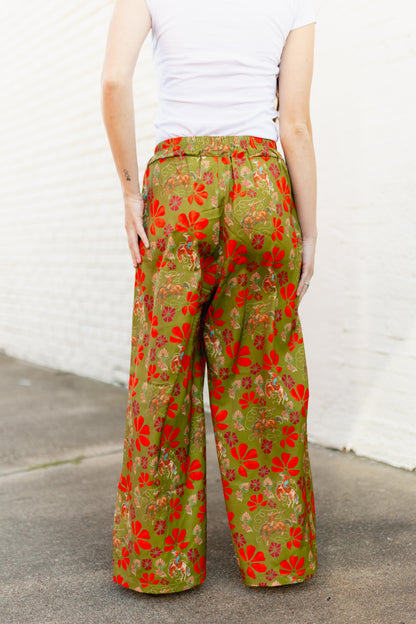 TH2109 RETRO OLIVE COWBOY PANT (7 Pieces)