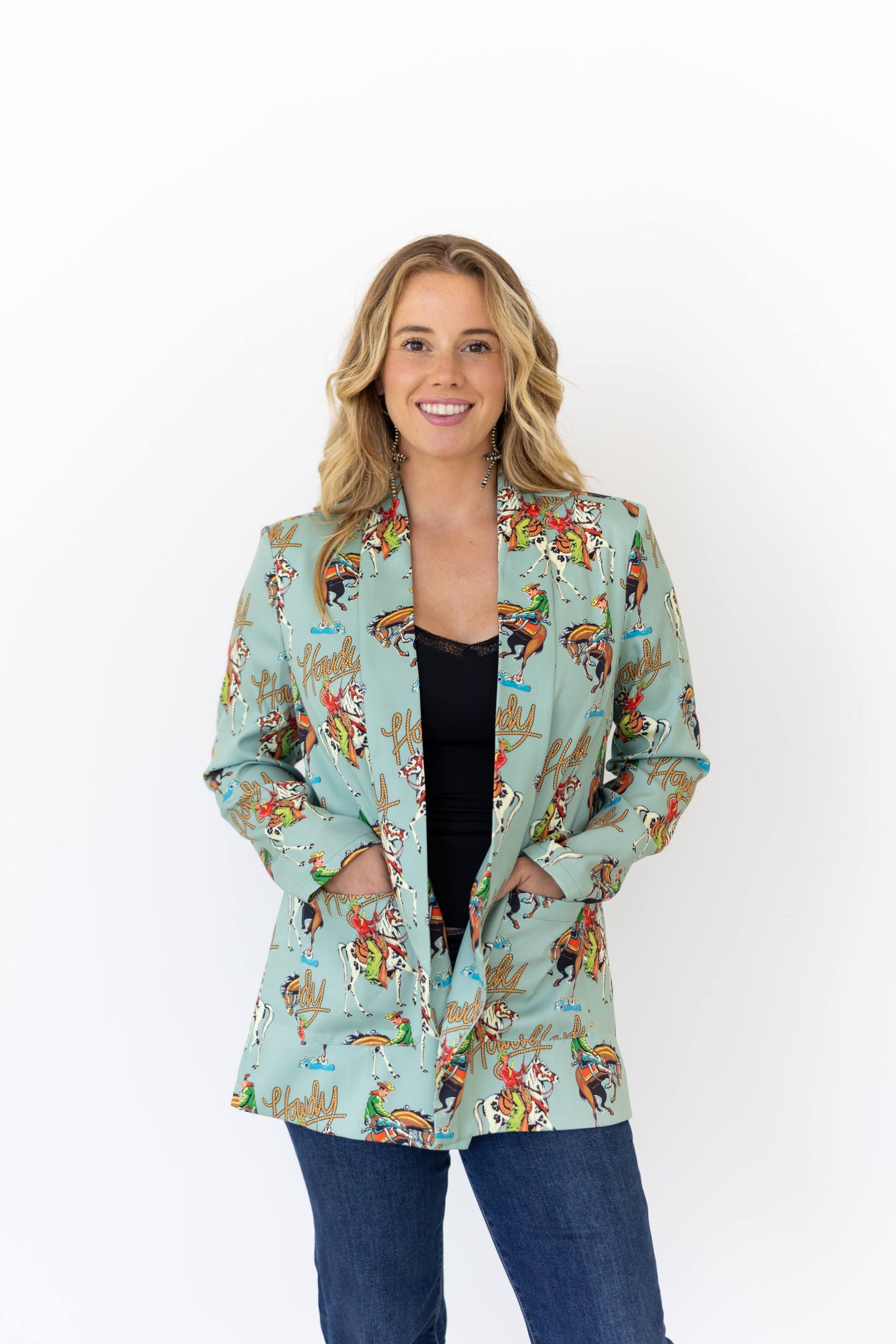 TH1200 TEAL HOWDY BLAZER (7 Piece)