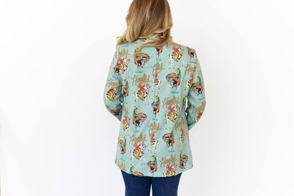 TH1200 TEAL HOWDY BLAZER (7 Piece)