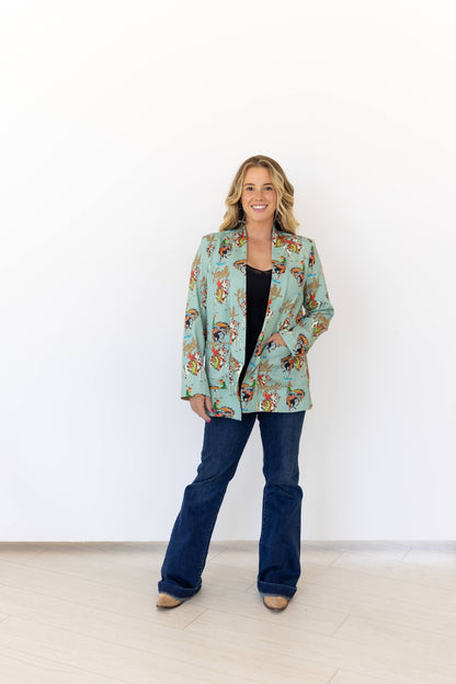 TH1200 TEAL HOWDY BLAZER (7 Piece)