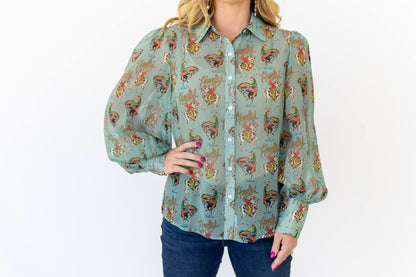 TH11 TEAL HOWDY (7 Piece)