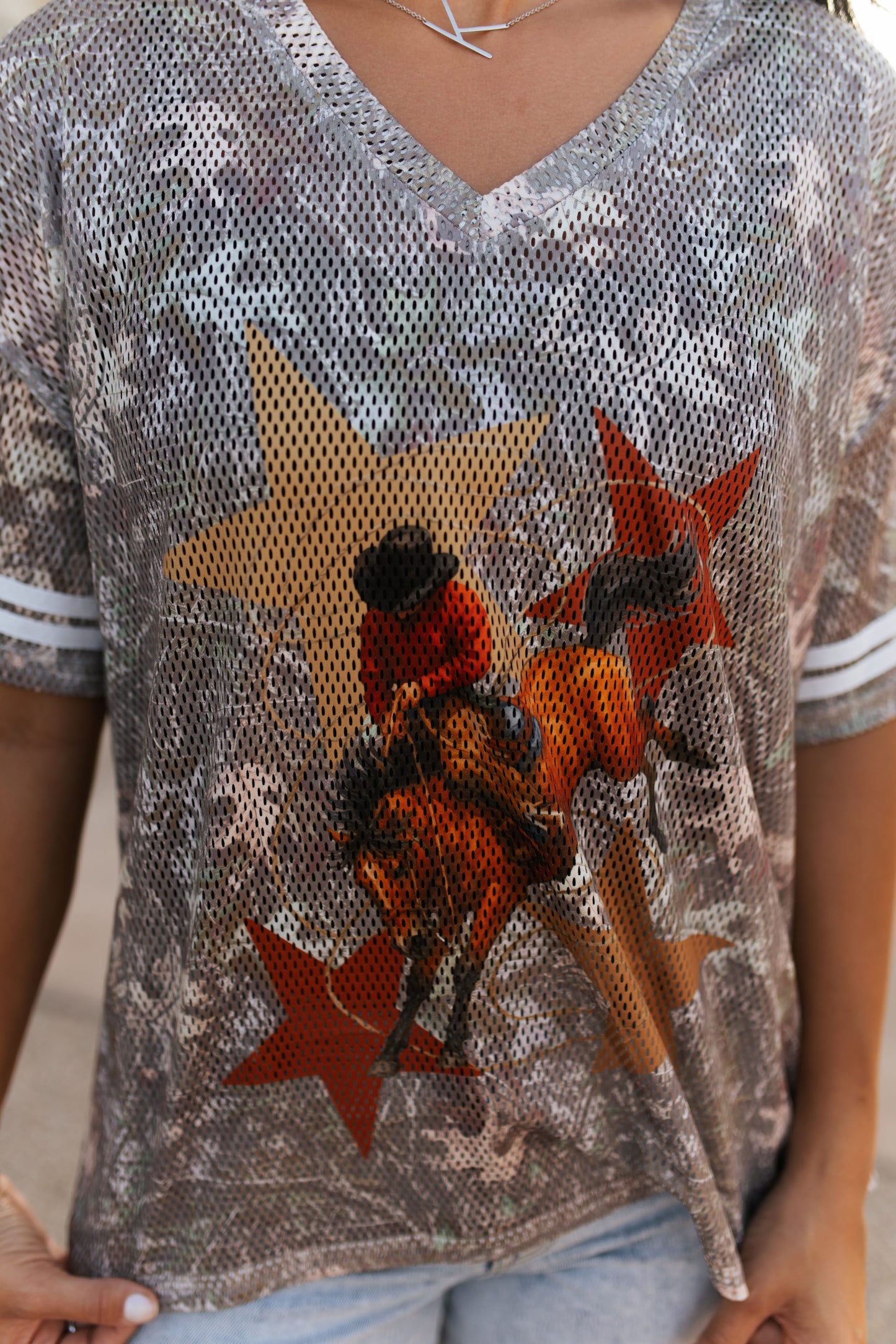 VR2 CAMO COWBOY JERSEY (OPEN)