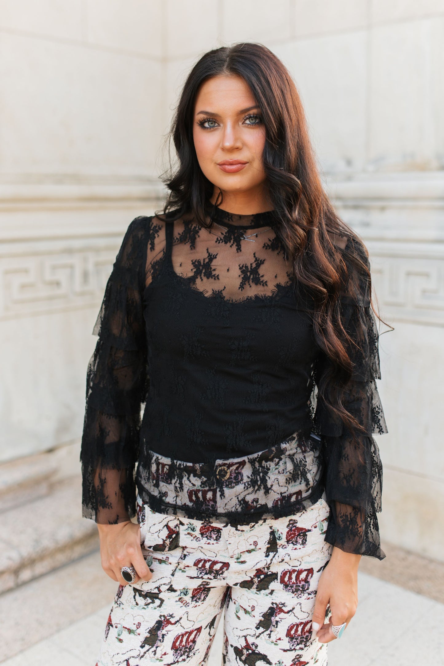 TH70 BLACK LACE (7 PIECE)