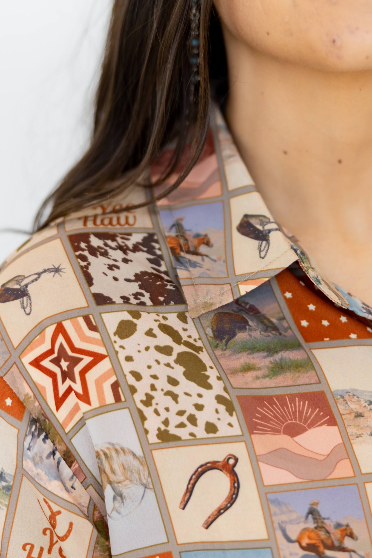 TH38 S316 BROWN SQUARE WESTERN (1 Piece)