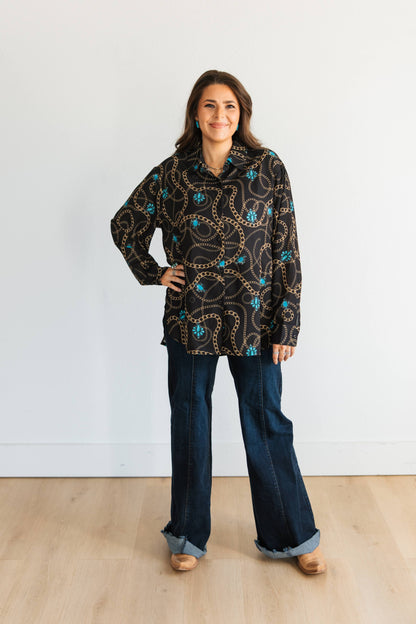 TH38  BLACK GOLD  CHAIN (7 Piece)