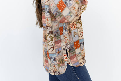 TH38 S316 BROWN SQUARE WESTERN (1 Piece)