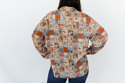 TH38 S316 BROWN SQUARE WESTERN (1 Piece)