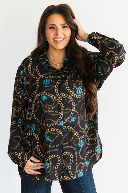 TH38  BLACK GOLD  CHAIN (7 Piece)