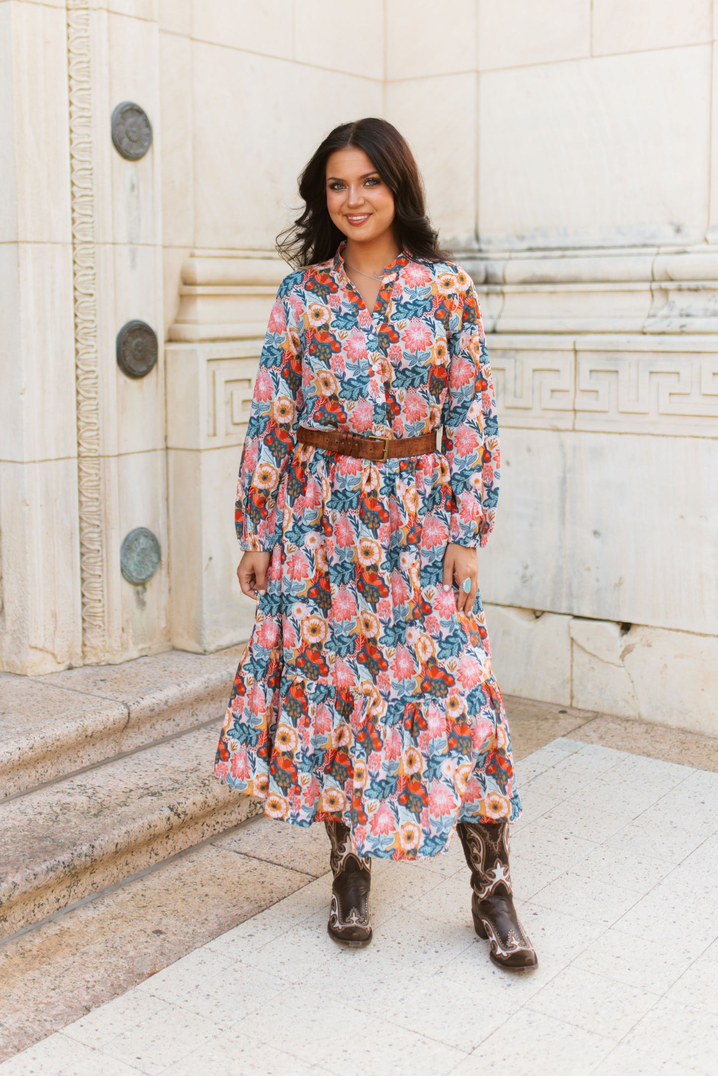 TH6211 VINTAGE POPPI  DRESS (7 Piece)