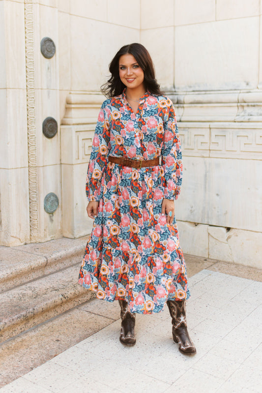 TH6211 VINTAGE POPPI  DRESS (7 Piece)