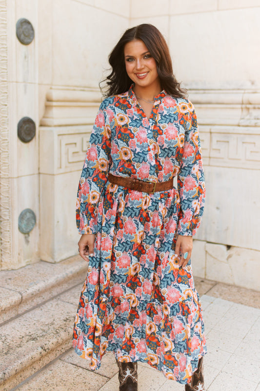 TH6211 VINTAGE POPPI  DRESS (1 Piece)