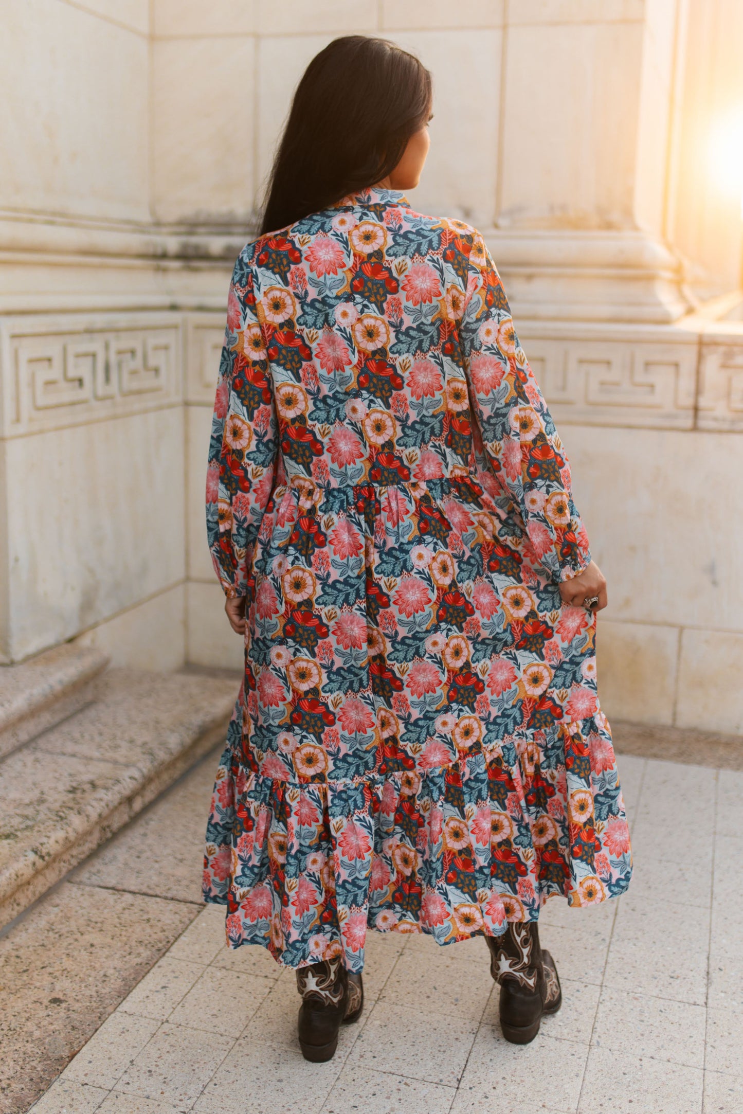 TH6211 VINTAGE POPPI  DRESS (7 Piece)