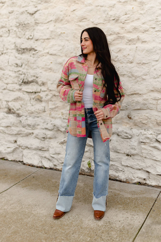 TH1210 MULTI AZTEC JACKET (7 Piece)