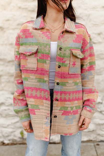 TH1210 MULTI AZTEC JACKET (7 Piece)