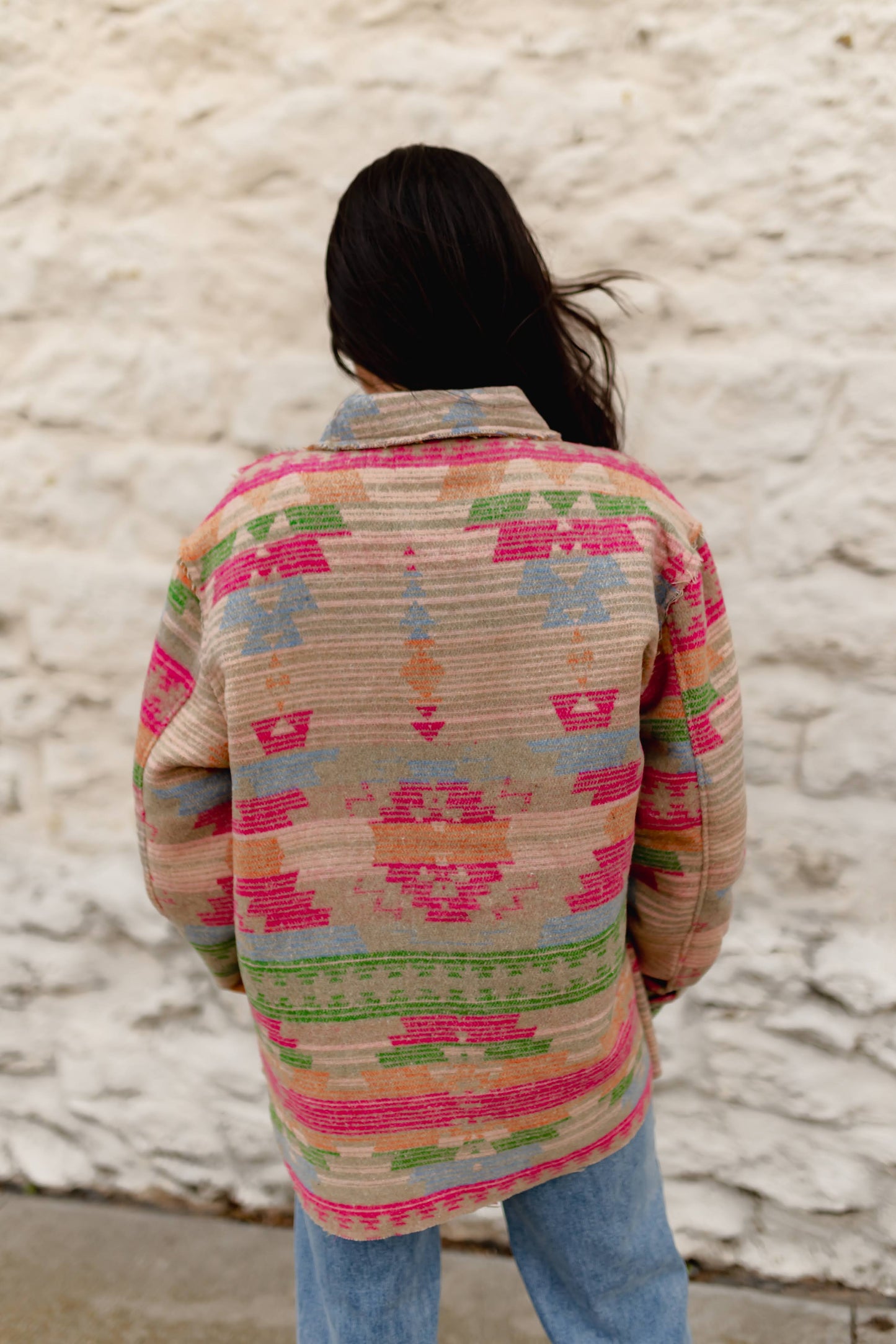 TH1210 MULTI AZTEC JACKET (7 Piece)