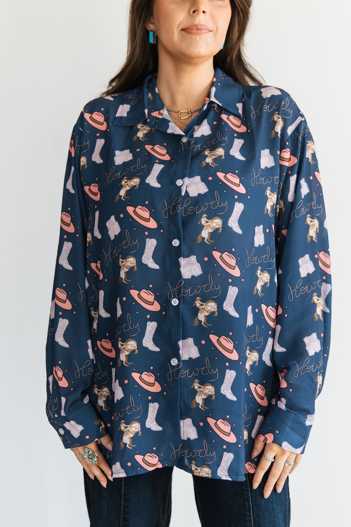 TH38  BLUE COWGIRL (7 Piece)