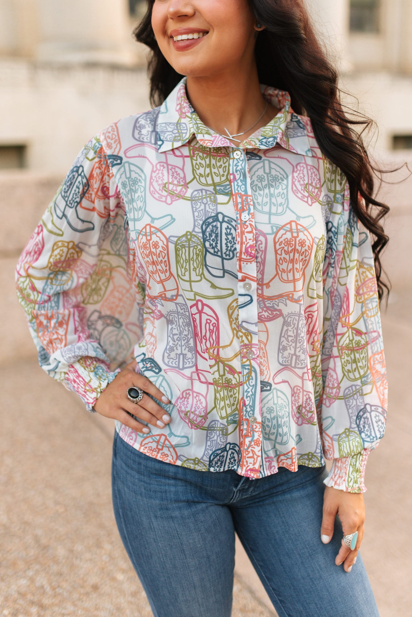 TH23 MULTI BOOT BLOUSE(7 Pieces)