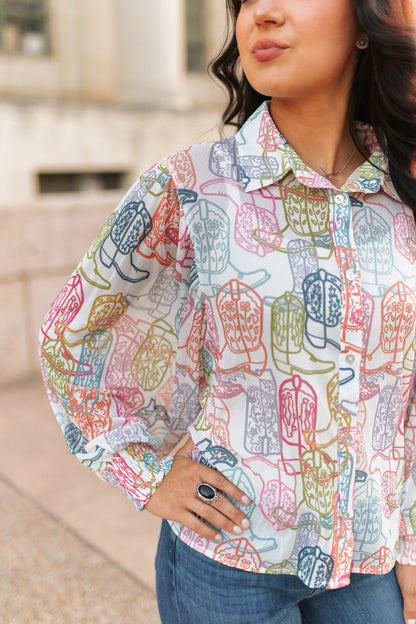 TH23 MULTI BOOT BLOUSE(7 Pieces)