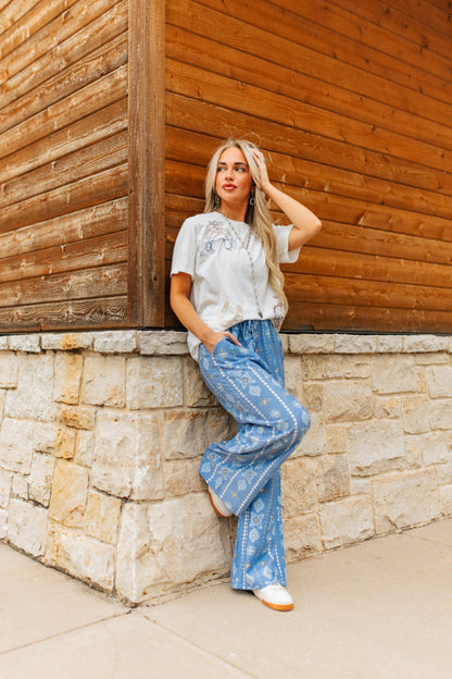 TH2109 BLUE AZTEC  (7 Piece)