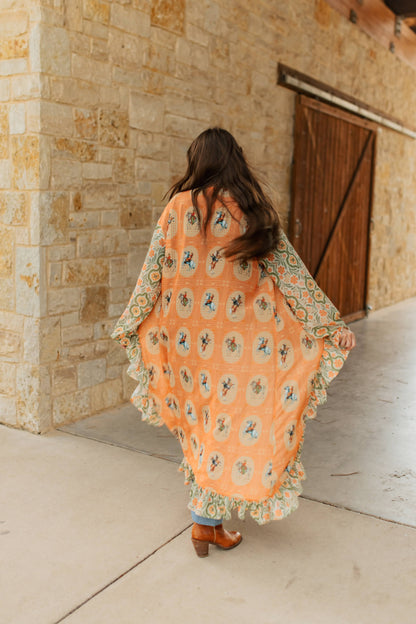 TH6170 PEACH MIXED KIMONO (6 Piece)