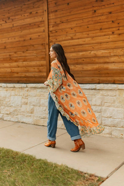 TH6170 PEACH MIXED KIMONO (6 Piece)