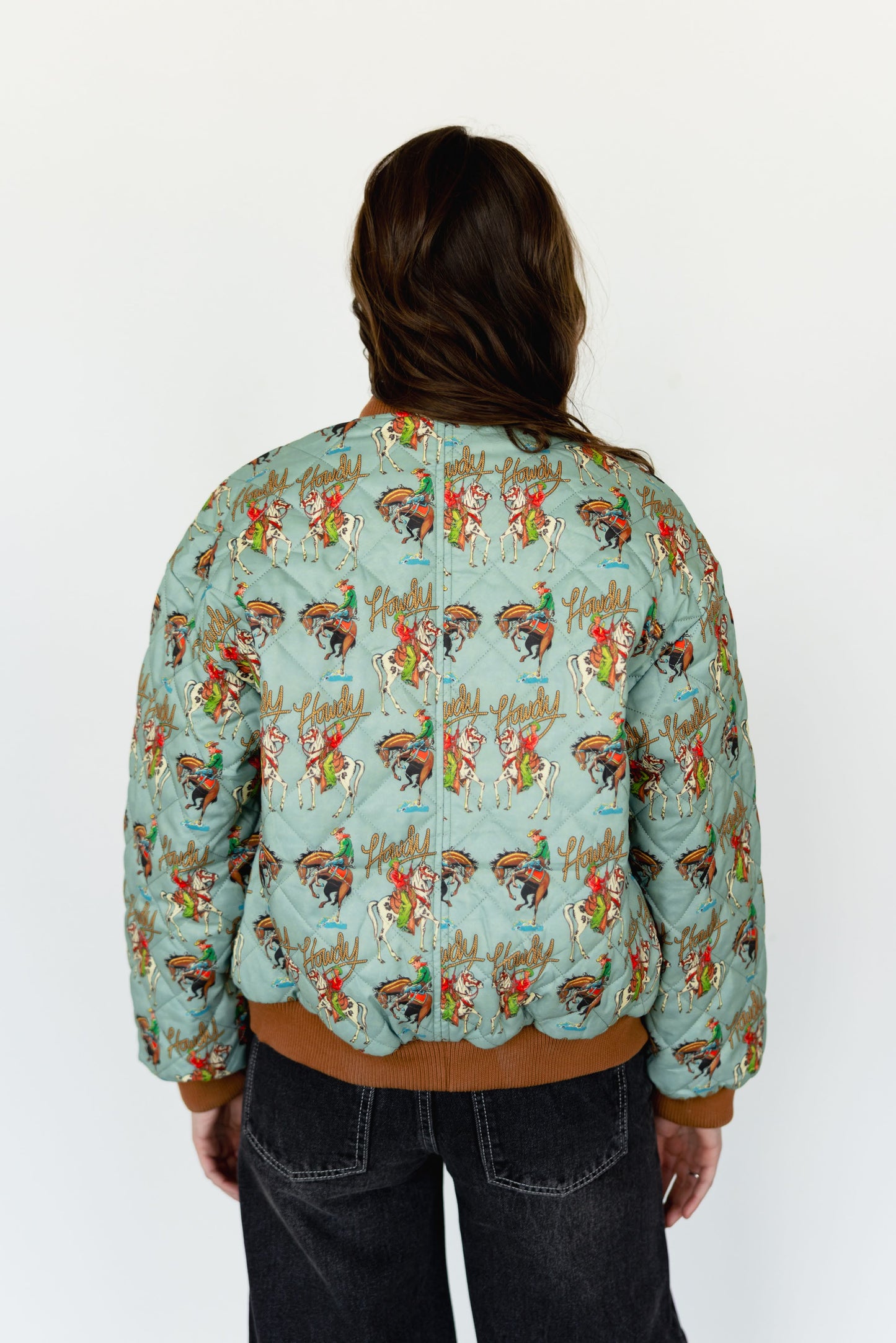 TH2412 TEAL HOWDY BOMBER JACKET (7 PIECES)
