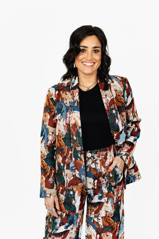 TH1200 HORSE BLAZER WEAVED  (7 Piece)